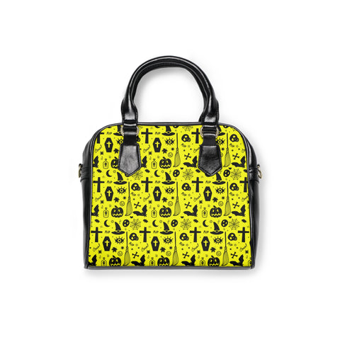 "Autumn Yellow" Vegan Leather Handbag