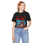 "I Sold My Soul to Baldur's Gate 3" Black Metal Jersey Short Sleeve T-shirt