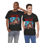 "I Sold My Soul to Baldur's Gate 3" Black Metal Jersey Short Sleeve T-shirt