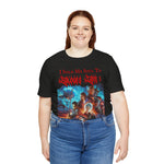 "I Sold My Soul to Baldur's Gate 3" Black Metal Jersey Short Sleeve T-shirt
