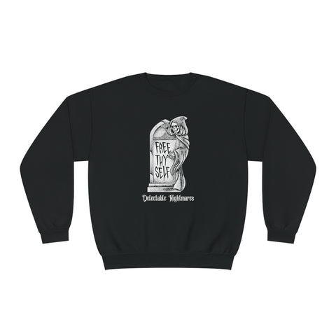 "Free Thy Self" Soft Fleece Crewneck Sweatshirt