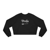 "Bruja" Women's Cropped Fleece Pullover