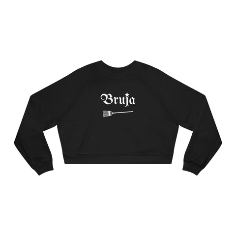 "Bruja" Women's Cropped Fleece Pullover