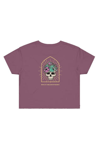 Holy Skull Crop Tee