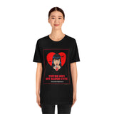 You're Not My Blood Type Black Cotton T-Shirt